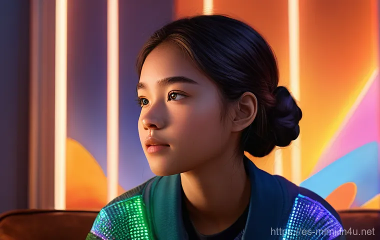 미미 캐릭터와 3D 애니메이션의 결합 - **Prompt:** A vibrant digital painting depicting a young person, around 16 years old, with diverse e...
